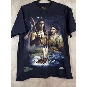 VTG 2006 Wild Planet Mens Large Black The Voyage Maori Polynesian Aotearoa
